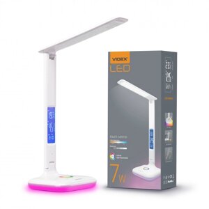 LED настільна лампа VIDEX TF05W-RGB 7W 3000-5500K