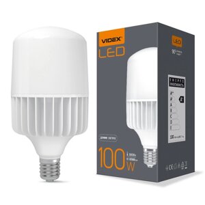 LED лампа VIDEX A145 100W E40 5000K 220V в Запорізькій області от компании PIPES