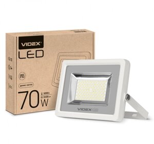 LED прожектор VIDEX PREMIUM 70W 5000K 220V White