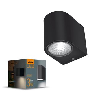 LED Світильник архітектурний VL-AR031-032B VIDEX 3W 2700K AC22