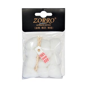 Вата и войлок для бензиновой зажигалки 100056 Zorro