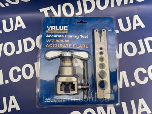 Набір для обробки труб VALUE VFT 808-IN (вальцовка, блістер)
