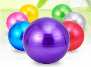 Мяч для фитнеса, фитбол, 65 см, прочний, надежний, оригинал, гимнастический мяч, для похудения