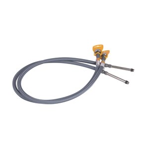 SD FORTE Шланг для води, NYLON М10*100 см довгий (пара) SF390W100L