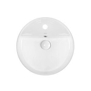 Раковина-чаша Qtap Swan 420х420х145 White із донним клапаном QT1611A051TW