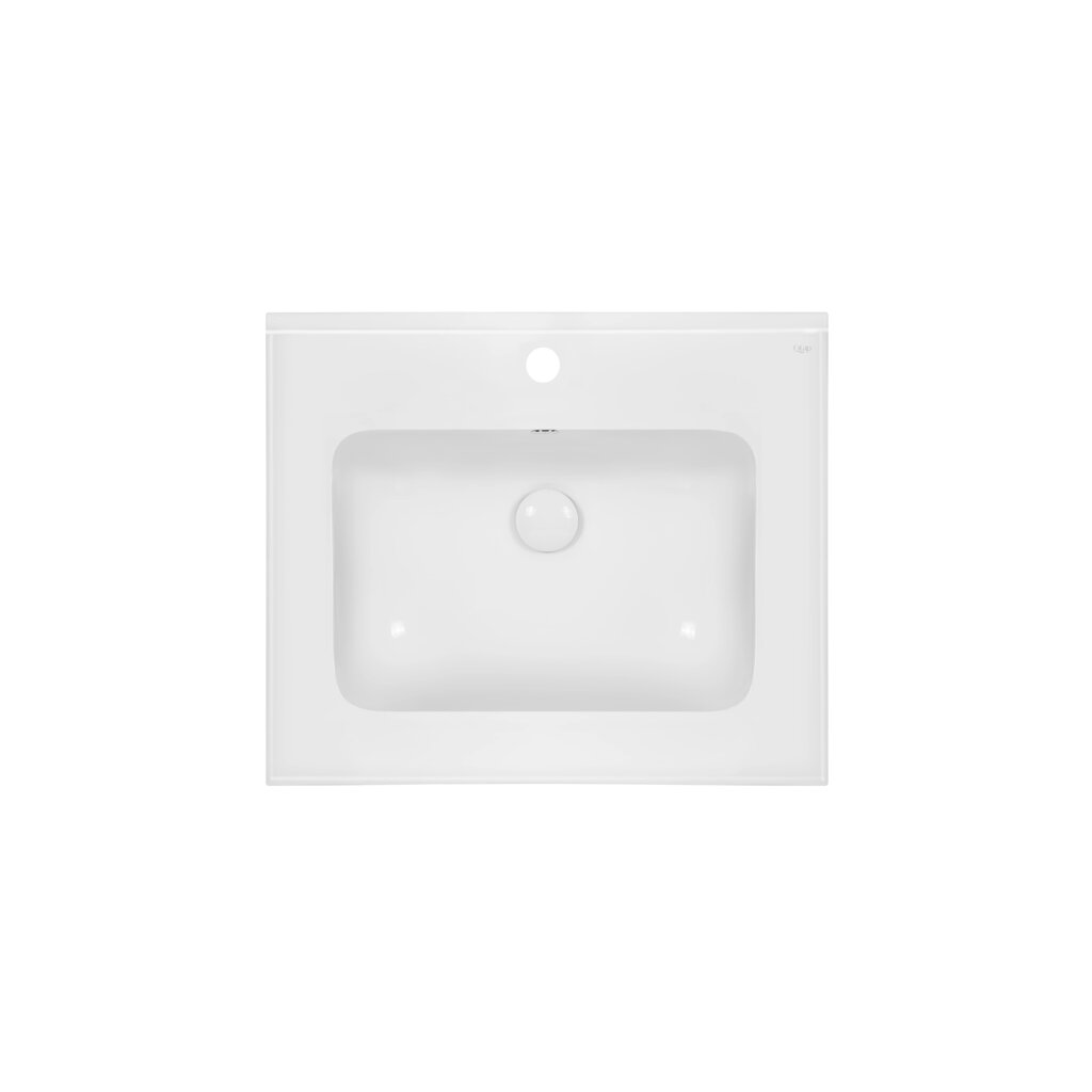 Раковина Qtap Albatross E49 600х490х200 White із донним клапаном QT01119060E49W від компанії Romashka - фото 1