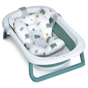 Ванночка дитяча складна El Camino ME 1151-1 PLUS Deep Green Зелена