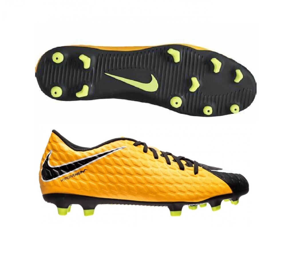 Бутси футбольні Nike Hypervenom Phade  III FG (Оригінал) від компанії ФУТБОЛ + - фото 1