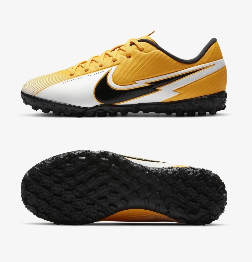 Дитячі футбольні стоноги Nike JR Mercurial Vapor 13 Academy TF AT8145-801 (Oрігінал) від компанії ФУТБОЛ + - фото 1