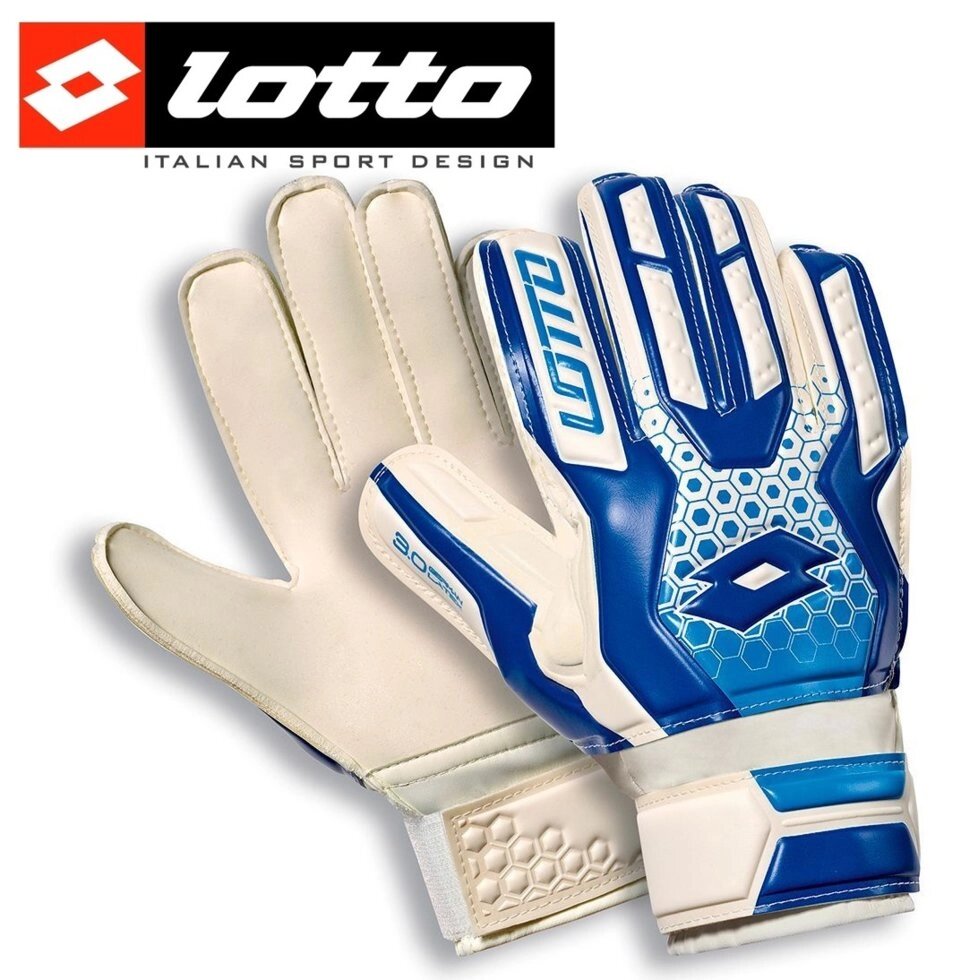 Дитячі воротарські рукавички Lotto GLOVE GK SPIDER 900 J L53156 / 1ZYR від компанії ФУТБОЛ + - фото 1