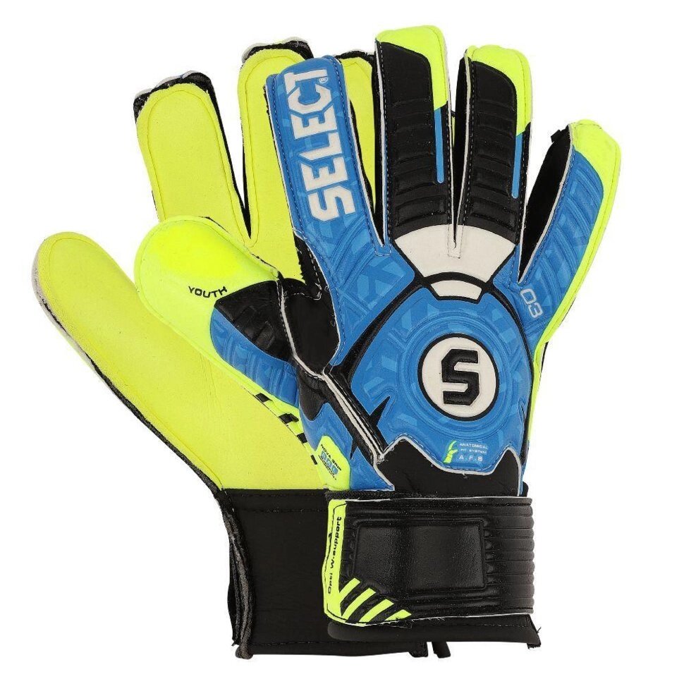 Дитячі воротарські рукавички SELECT 03 Youth goalkeeper glove від компанії ФУТБОЛ + - фото 1