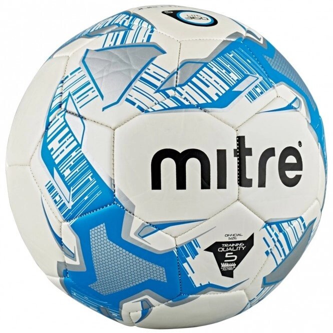 Дитячий футбольний м'яч Mitre JNR Lite 360 Football BB1054WKR, розмір 5 (вага 360 гр) від компанії ФУТБОЛ + - фото 1