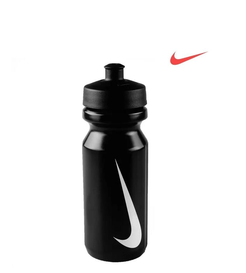 Фляга Nike Big Mouth Water Bottle, 650ML (чорна) від компанії ФУТБОЛ + - фото 1