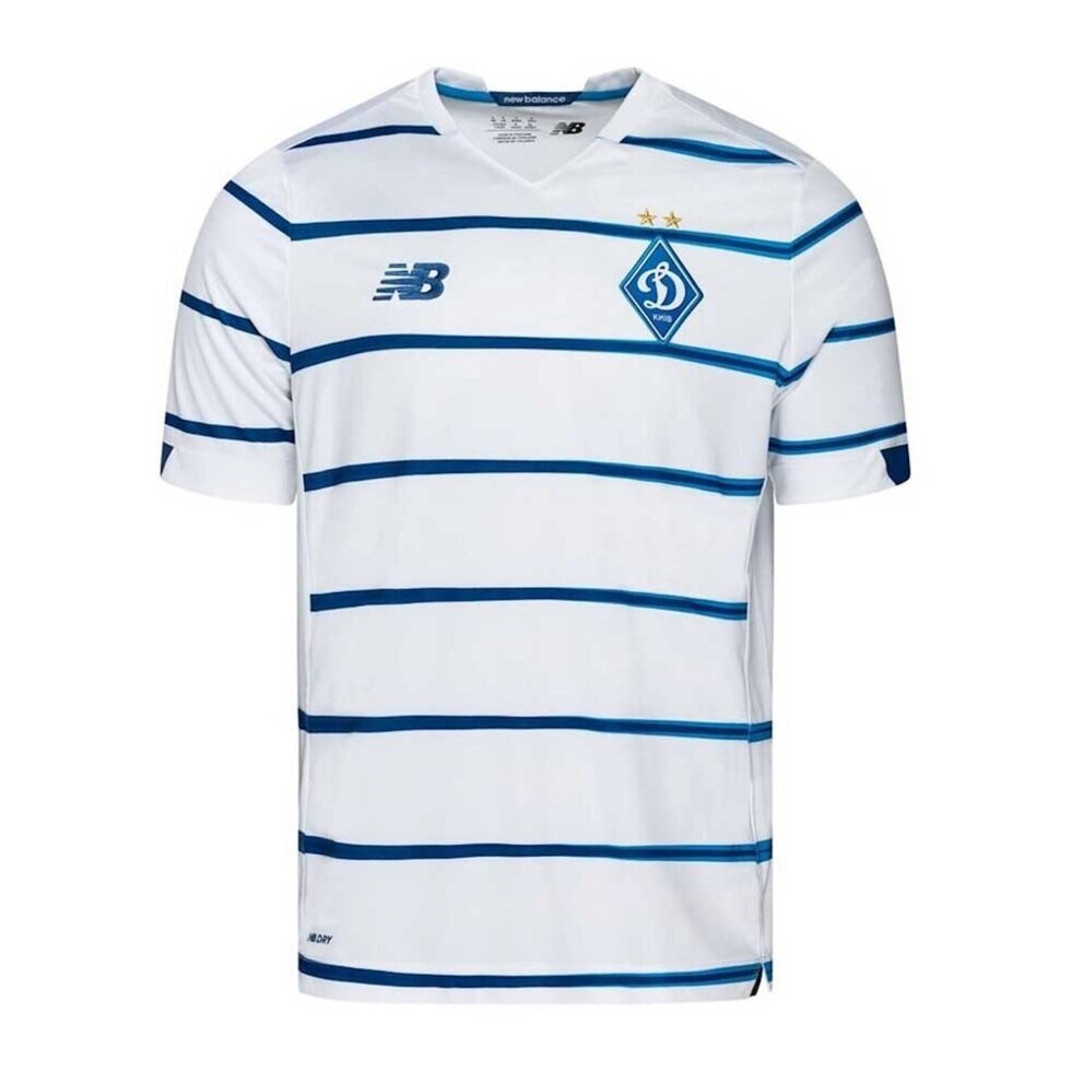 Футболка ігрова New Balance Dynamo Kiev Mens SS Home Shirt 2020/21 (оригінал) від компанії ФУТБОЛ + - фото 1