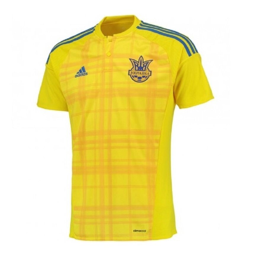 Футболка ігрова збірної України Adidas FFU Home Jersey (Оригінал) від компанії ФУТБОЛ + - фото 1