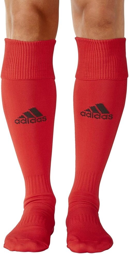 Гетры adidas SANTOS12 Socks X21393 красные від компанії ФУТБОЛ + - фото 1