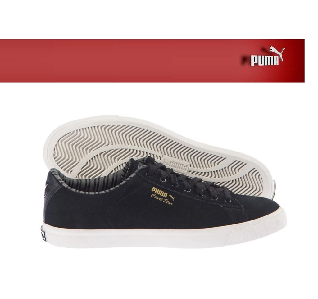 Кеди чоловічі шкіряні Puma Court Star Vulc Citi Series (оригінал) від компанії ФУТБОЛ + - фото 1