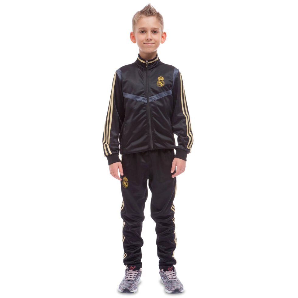 Костюм спортивний FC REAL MADRID Squad Kids Dry від компанії ФУТБОЛ + - фото 1