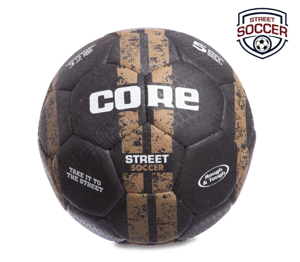 Мяч для уличного футбола Core Street Soccer Вall від компанії ФУТБОЛ + - фото 1