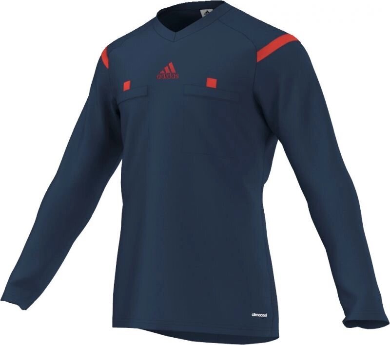 Суддівська футболка Adidas Referee 14 Long Sleeve Jersey від компанії ФУТБОЛ + - фото 1