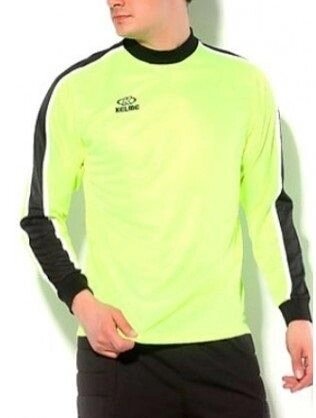 Воротарська футболка Kelme BRAVO Lime Goalkeeper Jersey від компанії ФУТБОЛ + - фото 1