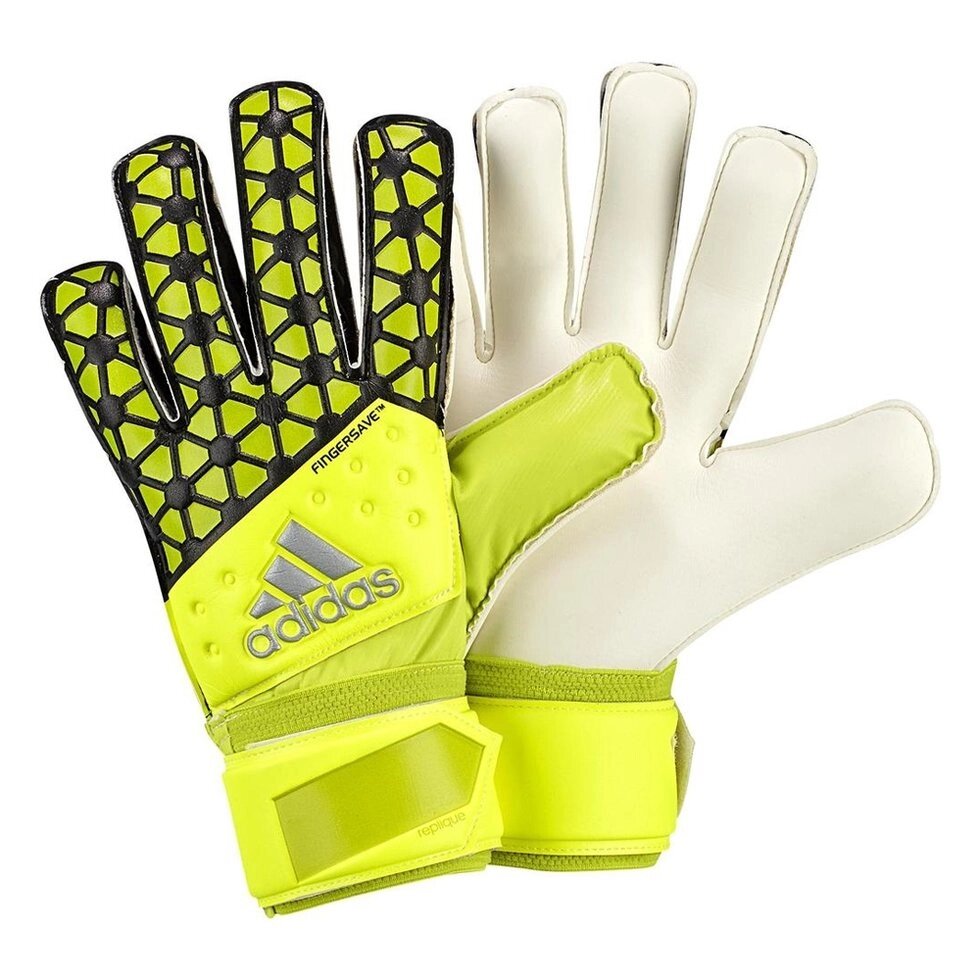 Воротарські рукавички Adidas Ace Fingersave Replique Goalkeeper Gloves від компанії ФУТБОЛ + - фото 1