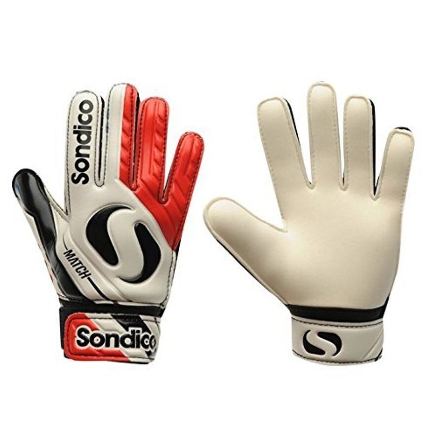 Вратарские перчатки Sondico Match Goalkeeper Gloves Junior від компанії ФУТБОЛ + - фото 1