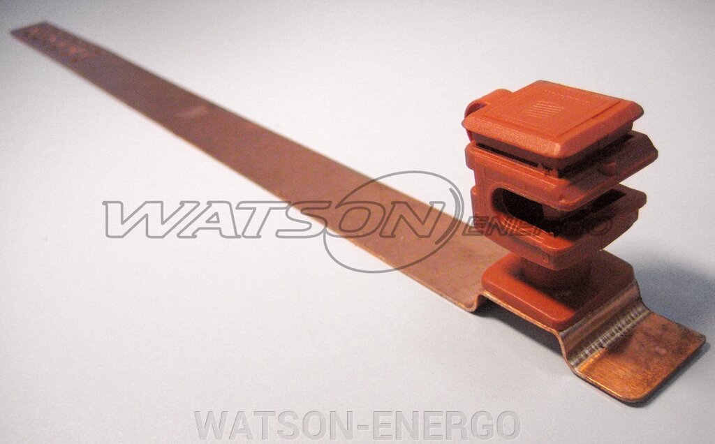 Мідний тримач дроту по керамічній черепиці (475 мм), GALMAR від компанії WATSON-ENERGO - фото 1