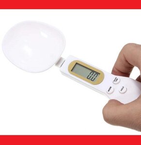 Електронна мірна ложка ваги DIGITAL SPOON SCALE 500 x 0.1 г з LCD екраном | кухонні ваги