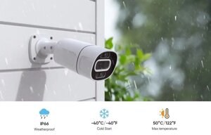 IP WiFi камера C16 3MPX TUYA APP з віддаленим доступом вулична