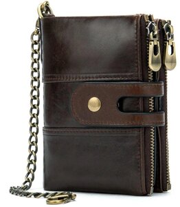 Універсальний гаманець Vintage 14682 Темно-коричневий