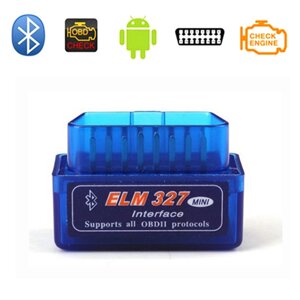 OBD2 ELM327 Bluetooth v2.1 автомобільний сканер помилок