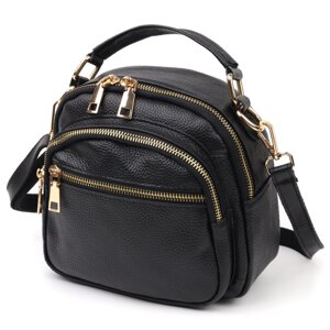 Стилі жіночої сумки Vintage 20688 Чорна