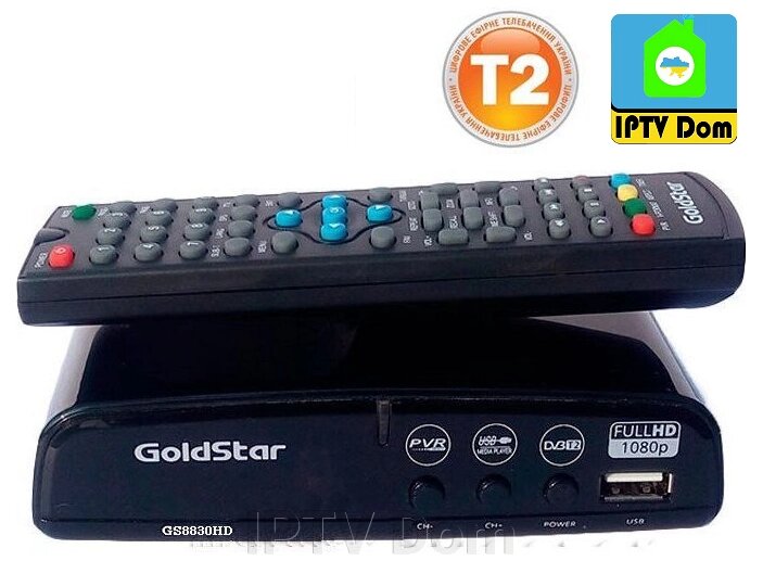 GoldStar GS8830 HD від компанії IPTV Dom - фото 1