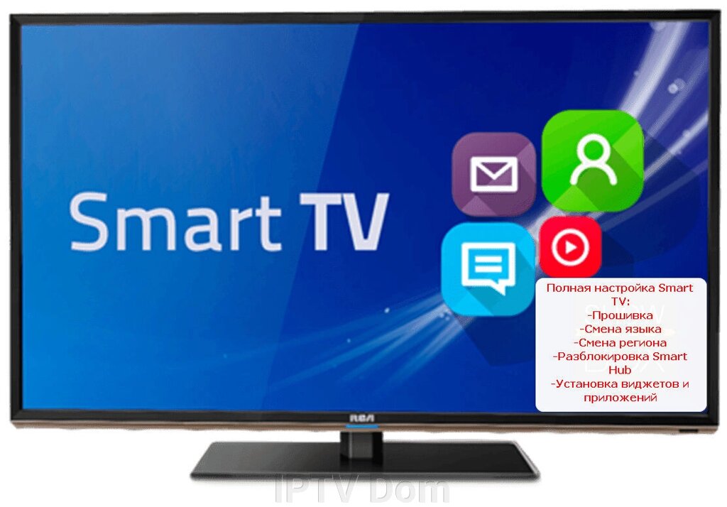 Налаштування smart tv - Play List TV від компанії IPTV Dom - фото 1