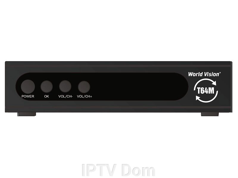 World Vision T64M T2 тюнер від компанії IPTV Dom - фото 1