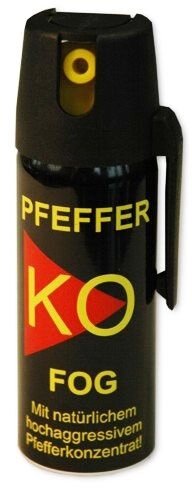 Газовий балончик PFEFFER KO FOG 50 мл (аерозольний). Німеччина. Оригінал 100%. "F. W. Klever GmbH" від компанії мілітарі - фото 1