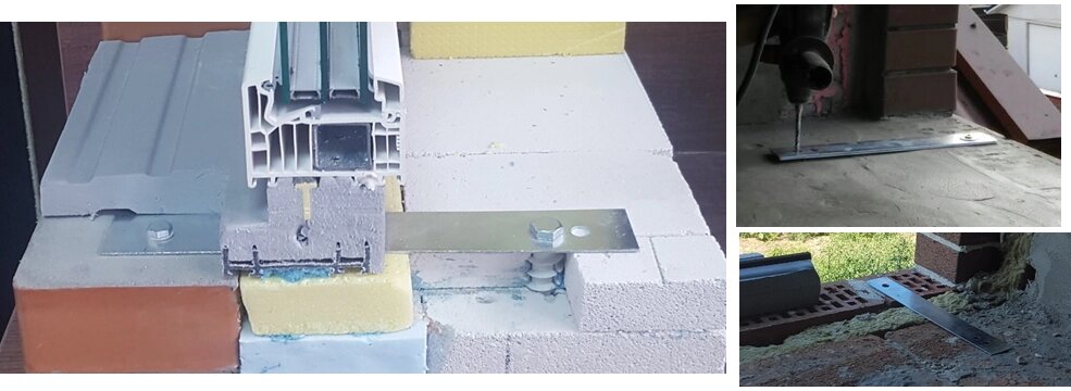 Пластини монтажні сталь оцинкована 2мм від компанії Салон дверей та вікон «ПанДор» - фото 1