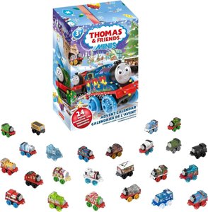 Адвент-календар Томас і друзі 24 паровозики Fisher-Price Thomas & Friends MINIS Advent Calendar 2023