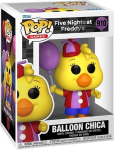 Фігурка Фанко Поп п'ять ночей із Фредді Чіка Funko Pop 910 Games: Five Nights at Freddy's — Balloon Chica