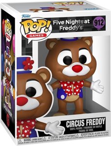 Фігурка Фанко Поп п'ять ночей із Фредді Funko Pop! Games: Five Nights at Freddy's - Circus Freddy 912