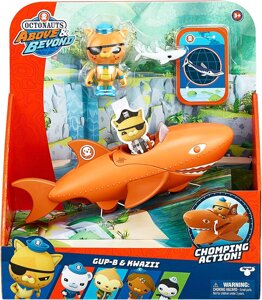 Ігровий набір Октонавти Шлюп Б Квазі Octonauts Kwazii&Gup B