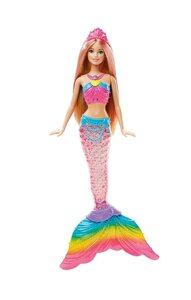 Лялька Барбі русалонька яскраві вогники Barbie Dreamtopia Rainbow Lights Mermaid Doll, Blonde