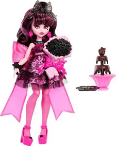 Лялька Монстер Хай Дракулаура Monster High Doll, Draculaura with Accessories and Pet HHK51