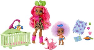 Набір Пещений клуб Фернесса дитяча кімната Cave Club Wild About Babysitting Playset + Fernessa & Furrah Doll