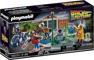 Набір Playmobil 70634 Погоня на ховербордіоловіки в майбутнє Back to The Future Part II Hoverboard Chase