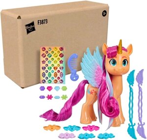 Набір Поні My Little Pony F3873 Зачіски зі стрічками для Санні Старскаут Make Your Mark Sunny