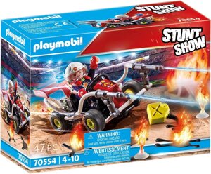 Плеймобіл 70554 Вогняний квадроцикл Playmobil Stunt Show Fire Quad