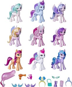 Уцінка Май литл поні набір із 9 фігурок My Little Pony нове покоління F2031