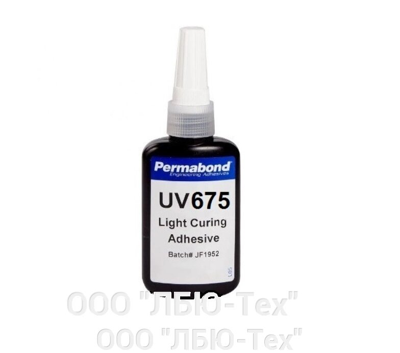 Клей ультрафіолетовий кришталево прозорий Permabond UV-675, 50 мл від компанії ТОВ "ЛБЮ-Тех" - фото 1